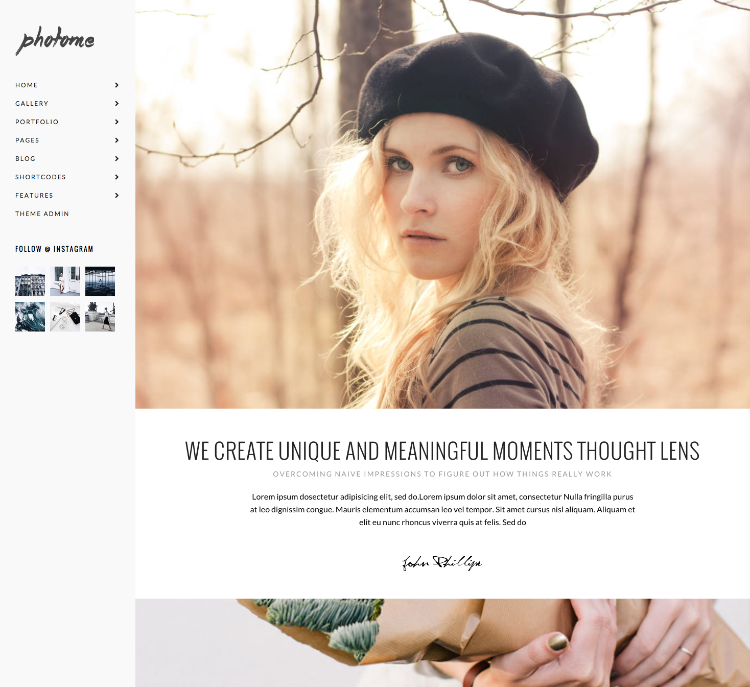 Home  Parallax   Photo Me   Photography Portfolio Theme5